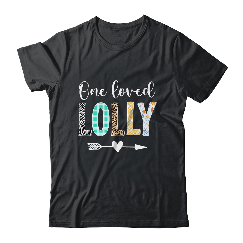 Lolly Women Cute Design One Loved Lolly Mother's Day Shirt & Tank Top | teecentury