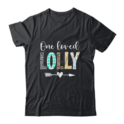 Lolly Women Cute Design One Loved Lolly Mother's Day Shirt & Tank Top | teecentury