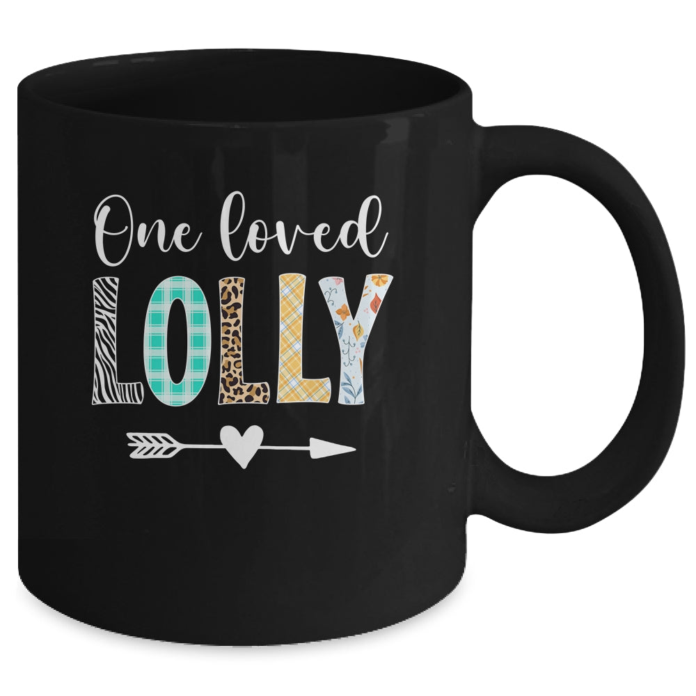 Lolly Women Cute Design One Loved Lolly Mother's Day Mug | teecentury