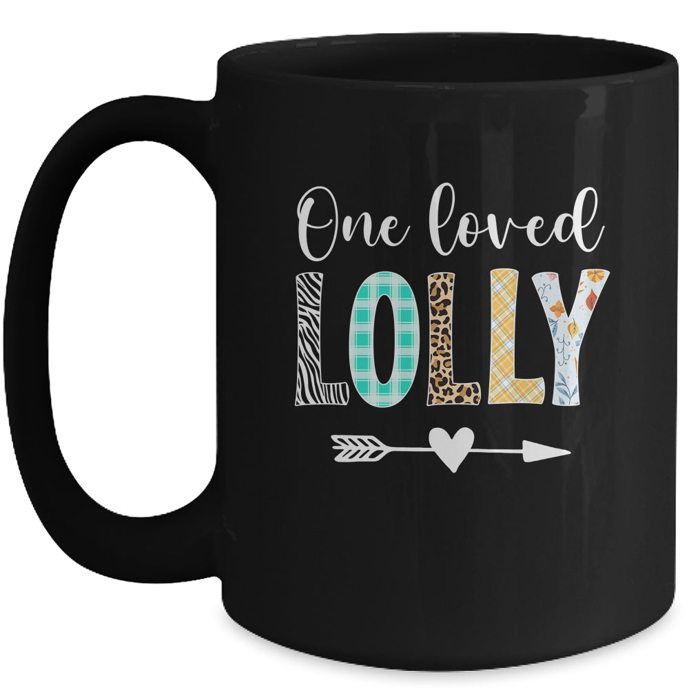 Lolly Women Cute Design One Loved Lolly Mother's Day Mug | teecentury