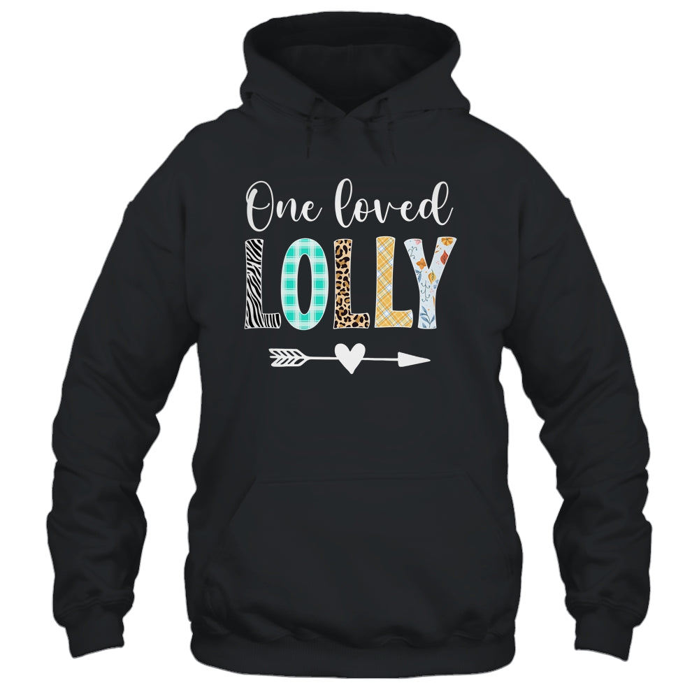 Lolly Women Cute Design One Loved Lolly Mother's Day Shirt & Tank Top | teecentury