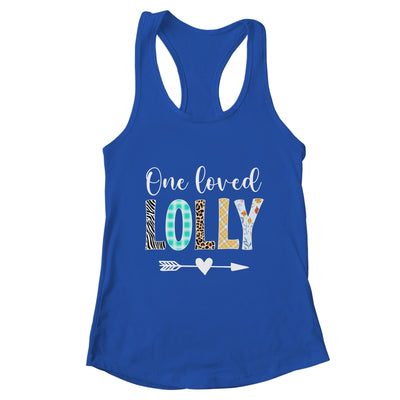 Lolly Women Cute Design One Loved Lolly Mother's Day Shirt & Tank Top | teecentury