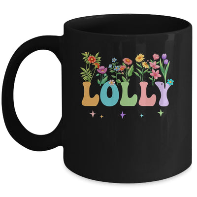 Lolly Women Wildflower Floral Design Lolly Mothers Day Mug | teecentury