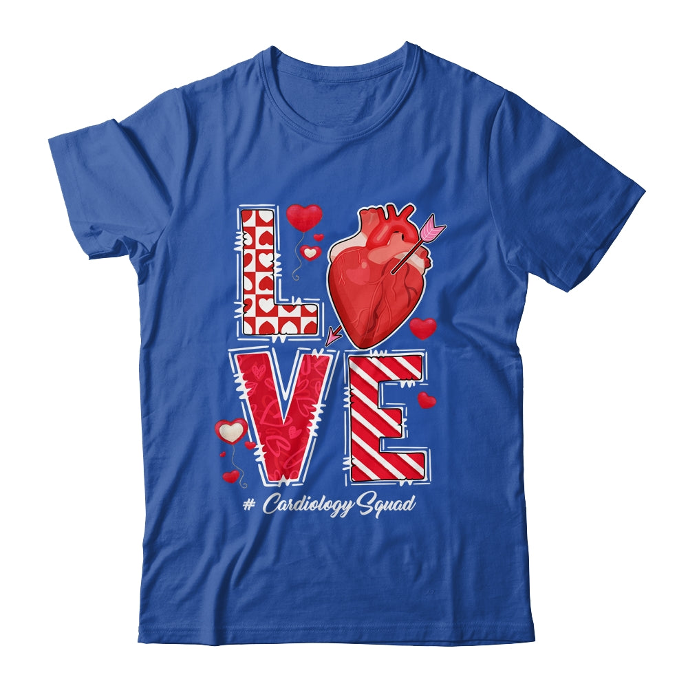 Love Cardiology Cardiologist Cardiac Nurse Valentines Day Shirt & Tank Top | teecentury