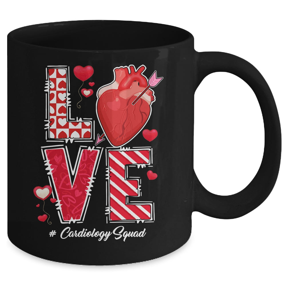 Love Cardiology Cardiologist Cardiac Nurse Valentines Day Mug | teecentury