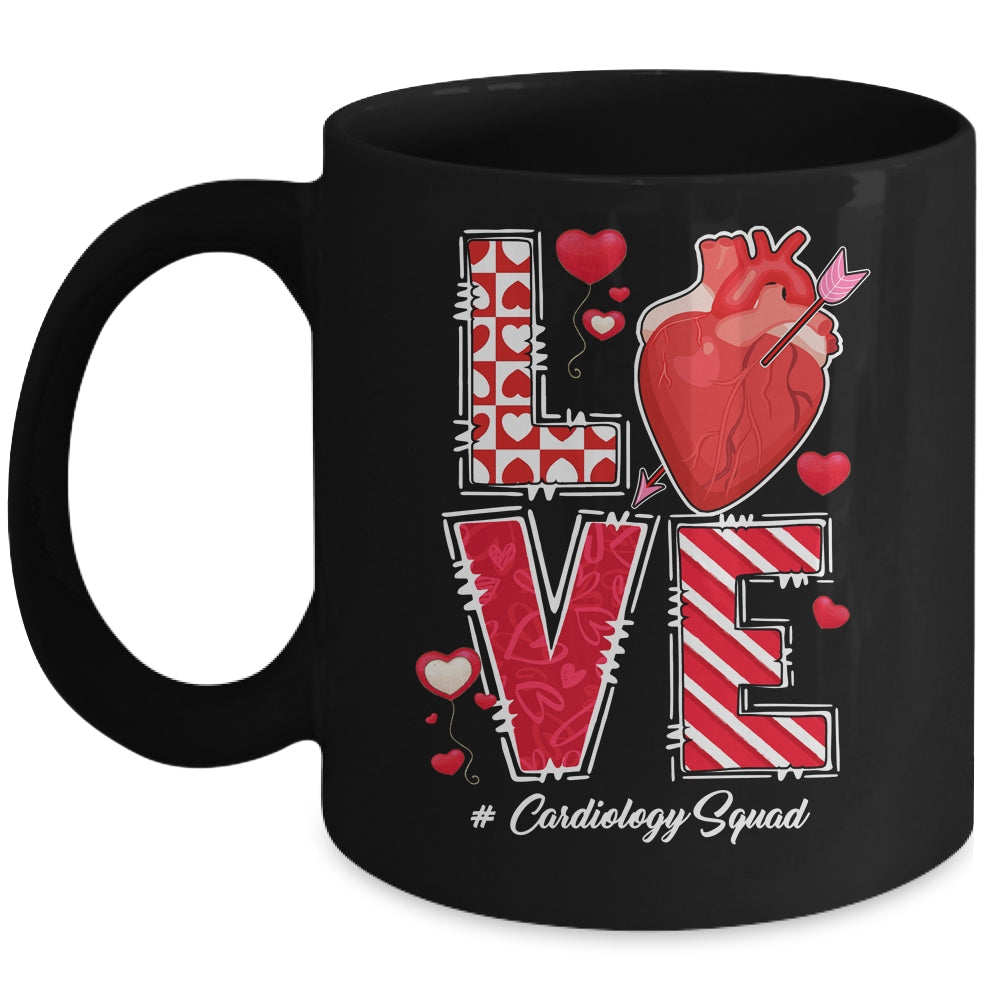 Love Cardiology Cardiologist Cardiac Nurse Valentines Day Mug | teecentury