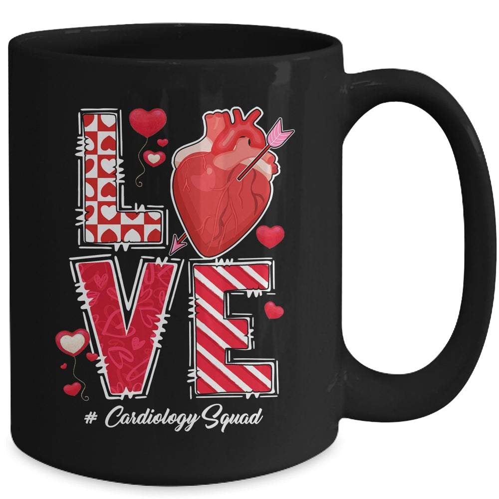 Love Cardiology Cardiologist Cardiac Nurse Valentines Day Mug | teecentury