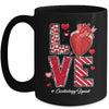 Love Cardiology Cardiologist Cardiac Nurse Valentines Day Mug | teecentury
