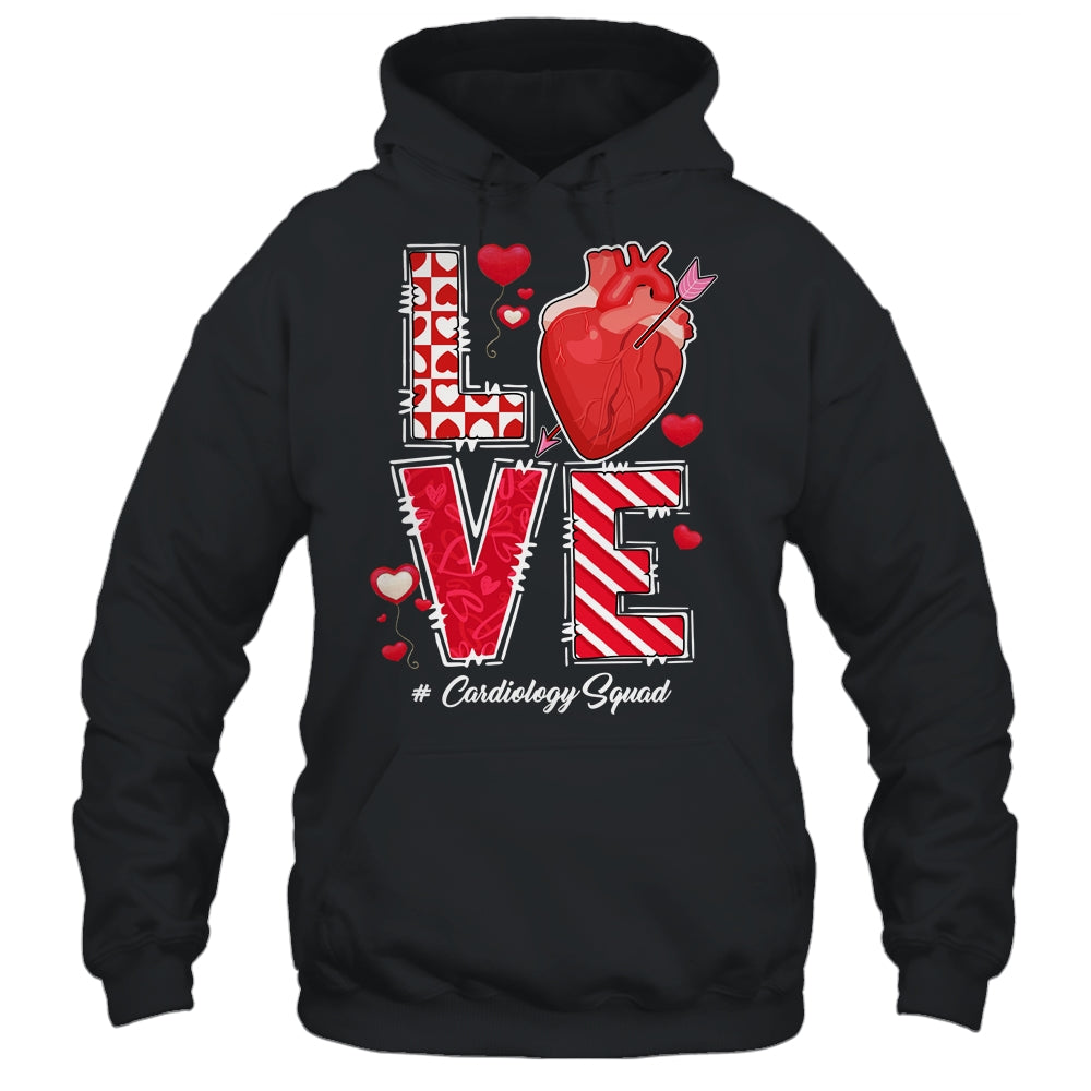 Love Cardiology Cardiologist Cardiac Nurse Valentines Day Shirt & Tank Top | teecentury