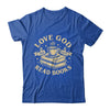 Love God Drink Coffee Read Books Lovers Vintage Christian Shirt & Tank Top | teecentury