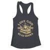 Love God Drink Coffee Read Books Lovers Vintage Christian Shirt & Tank Top | teecentury