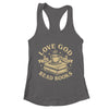 Love God Drink Coffee Read Books Lovers Vintage Christian Shirt & Tank Top | teecentury