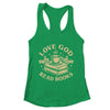 Love God Drink Coffee Read Books Lovers Vintage Christian Shirt & Tank Top | teecentury