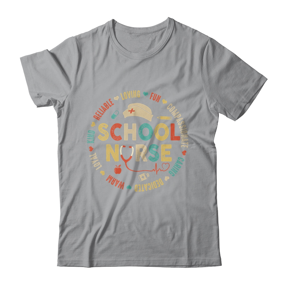 Love Heart RN Nursing School Nurse Graduation Vintage Shirt & Tank Top | teecentury