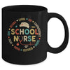 Love Heart RN Nursing School Nurse Graduation Vintage Mug | teecentury