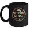 Love Heart RN Nursing School Nurse Graduation Vintage Mug | teecentury