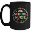 Love Heart RN Nursing School Nurse Graduation Vintage Mug | teecentury