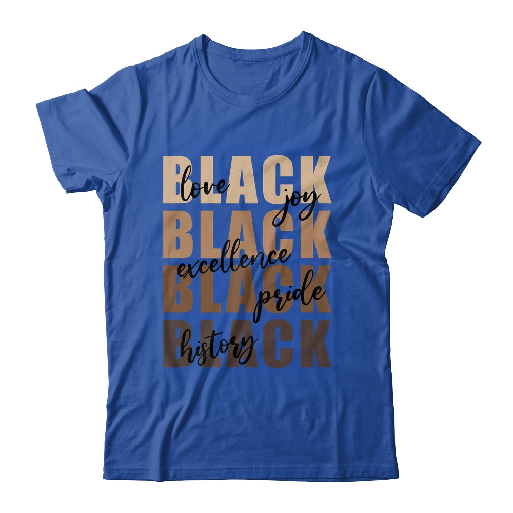 Love Joy Excellence Price Black History Month African Women Shirt & Tank Top | teecentury
