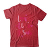 Love Like Jesus Coquette Heart Valentine Day Christian Shirt & Sweatshirt | teecentury