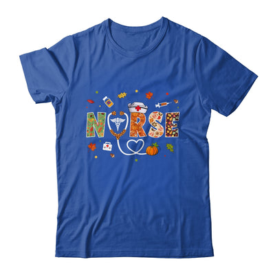 Love Nurse Life Pumpkin Fall Autumn Thanksgiving Nursing Shirt & Hoodie | teecentury