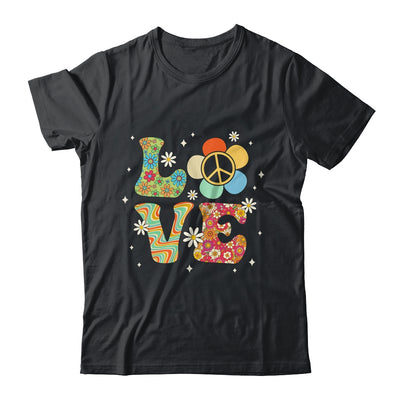 Love Peace Sign 60's 70's Costume Party Outfit Groovy Hippie Shirt & Tank Top | teecentury