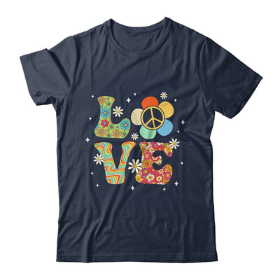 Love Peace Sign 60's 70's Costume Party Outfit Groovy Hippie Shirt & Tank Top | teecentury