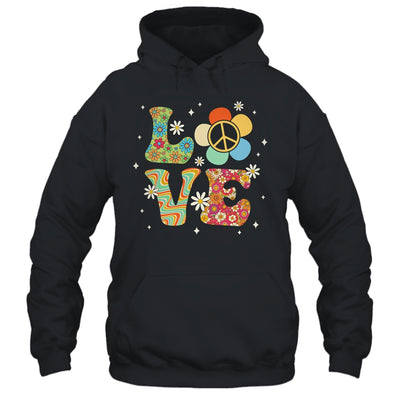 Love Peace Sign 60's 70's Costume Party Outfit Groovy Hippie Shirt & Tank Top | teecentury