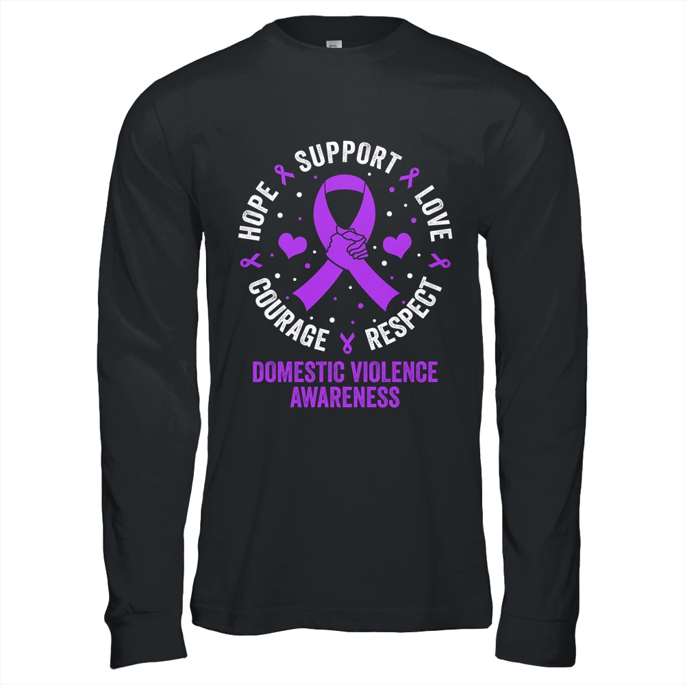 Love Support Domestic Violence Awareness Men Women Shirt & Hoodie | teecentury