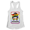 Love Wins Messy Bun Rainbow LGBT Gay Lesbian Trans Pride Shirt & Tank Top | teecentury