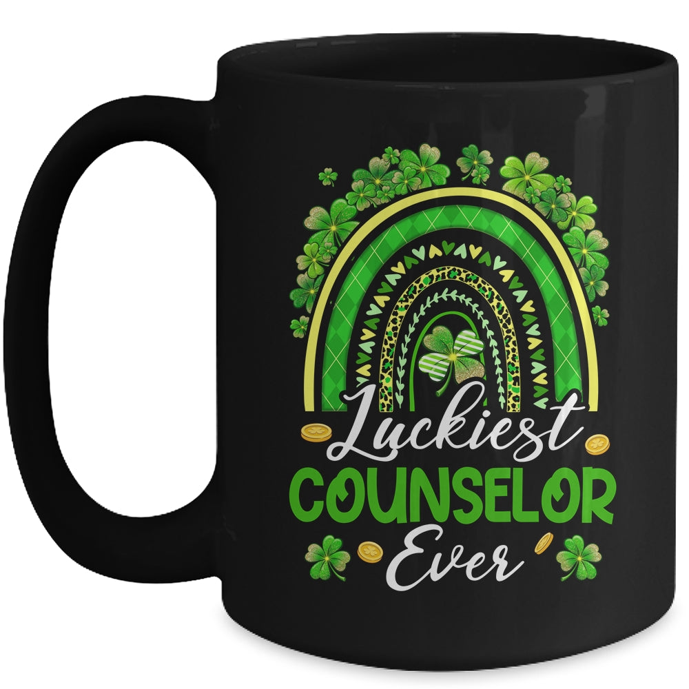 Luckiest Counselor Ever St Patricks Day Cute Men Women Mug | teecentury