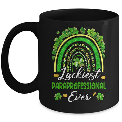 Luckiest Paraprofessional Ever St Patricks Day Cute Men Women Mug | teecentury