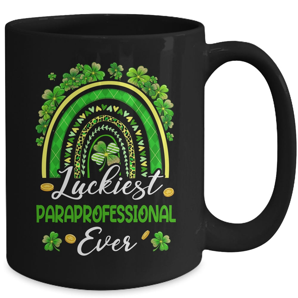 Luckiest Paraprofessional Ever St Patricks Day Cute Men Women Mug | teecentury