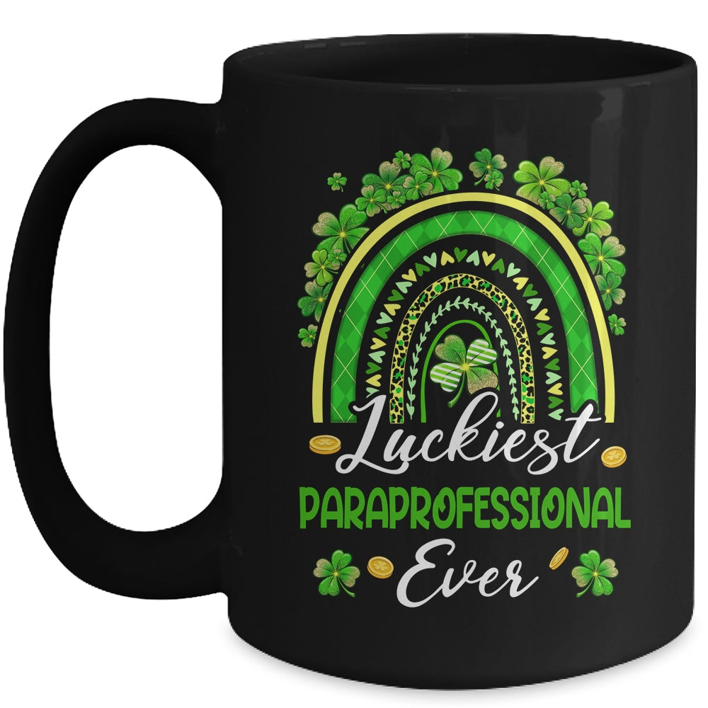 Luckiest Paraprofessional Ever St Patricks Day Cute Men Women Mug | teecentury