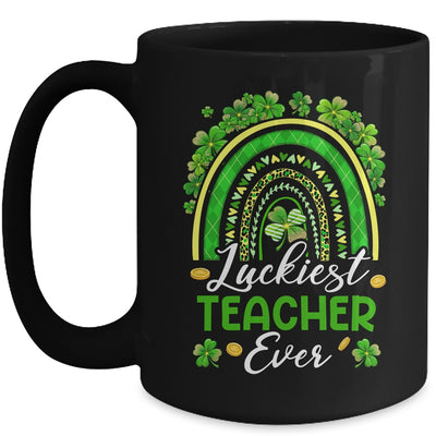 Luckiest Teacher Ever St Patricks Day Cute Men Women Mug | teecentury