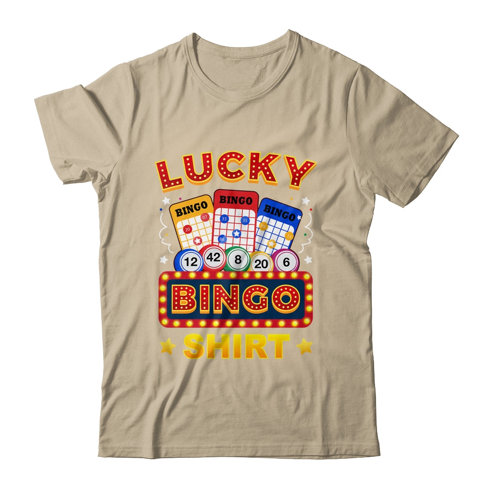 Lucky Bingo Gambling Fun Bingo Lover Design For Men Women Shirt & Hoodie | teecentury