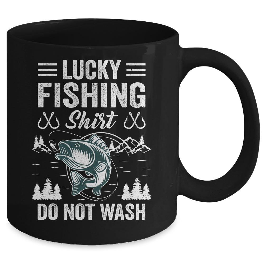 Lucky Fishing Design For Men Women Fisherman Lovers Mug | teecentury