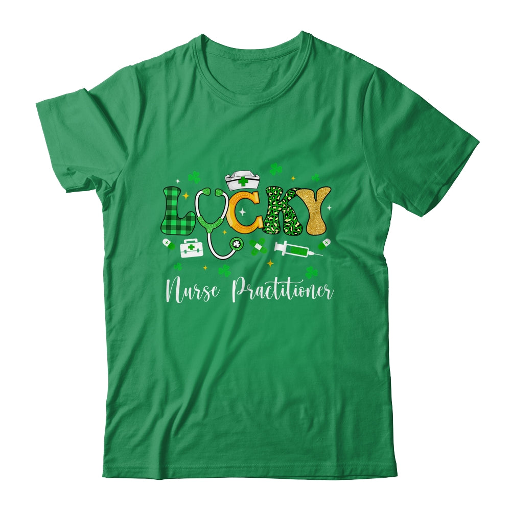 Lucky Nurse Practitioner St Patrick's Day Shamrock Outfits Shirt & Hoodie | teecentury