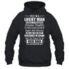 Lucky Proud Dad Awesome Daughter For Fathers Day Birthday Shirt & Tank Top | teecentury