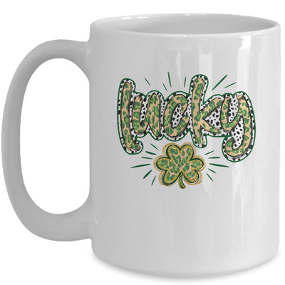 Lucky Shamrock Coquette St Patricks Day Retro Irish Day Mug | teecentury