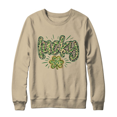 Lucky Shamrock Coquette St Patricks Day Retro Irish Day Shirt & Sweatshirt | teecentury