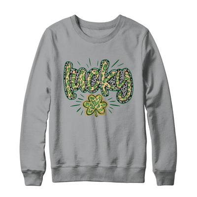 Lucky Shamrock Coquette St Patricks Day Retro Irish Day Shirt & Sweatshirt | teecentury
