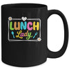 Lunch Lady Back To School First Day Of School Cafeteria Lady Mug | teecentury