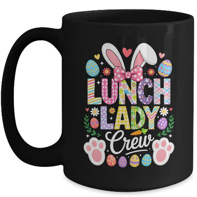 Lunch Lady Crew Cute Bunny Cafeteria Family Easter Day Mug | teecentury