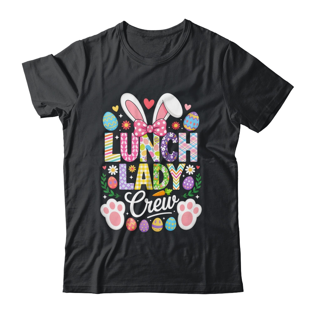 Lunch Lady Crew Cute Bunny Cafeteria Family Easter Day Shirt & Tank Top | teecentury