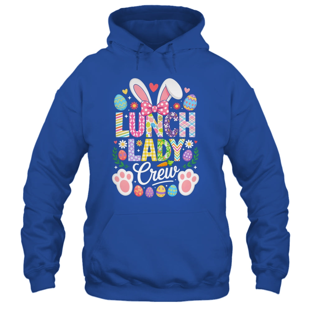 Lunch Lady Crew Cute Bunny Cafeteria Family Easter Day Shirt & Tank Top | teecentury