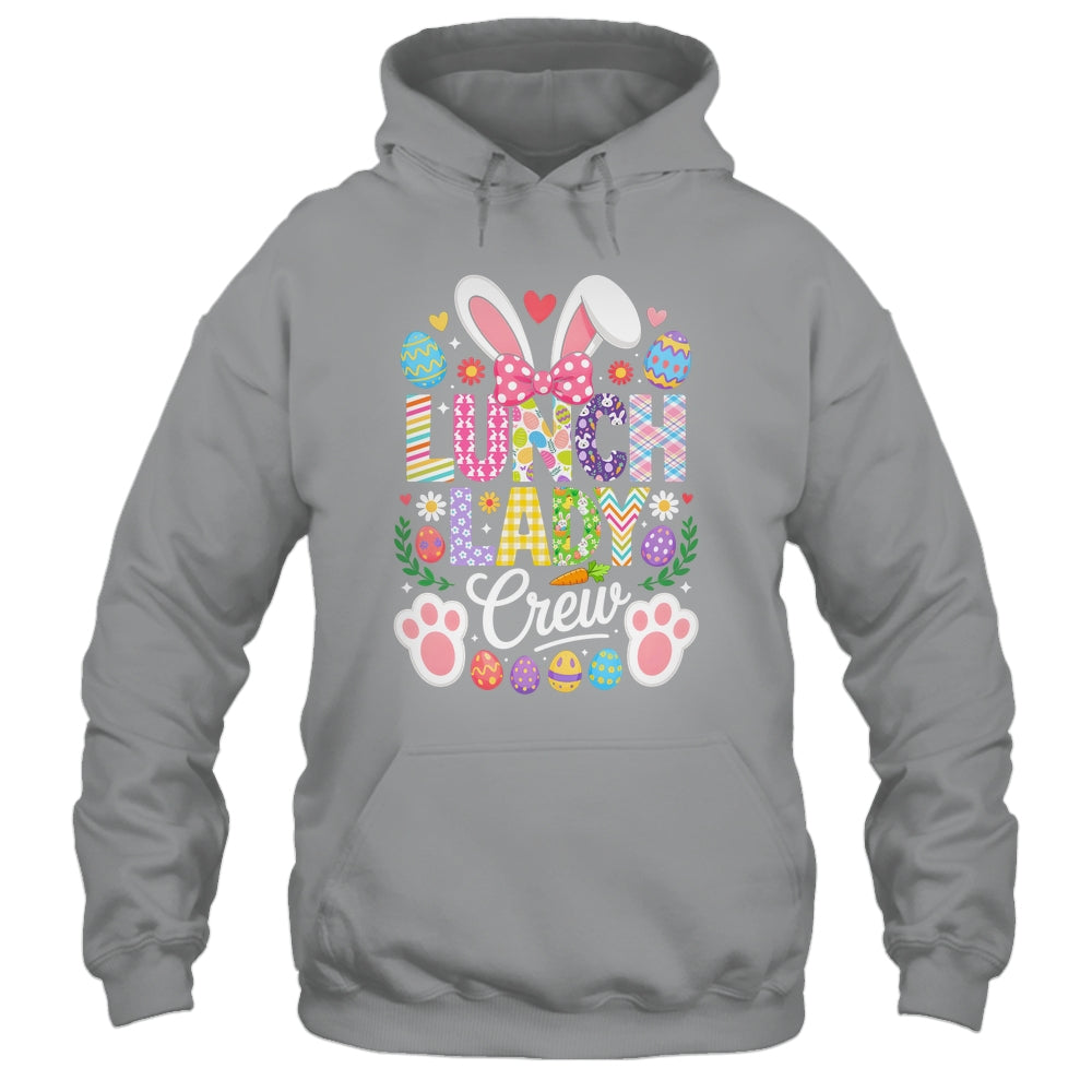Lunch Lady Crew Cute Bunny Cafeteria Family Easter Day Shirt & Tank Top | teecentury