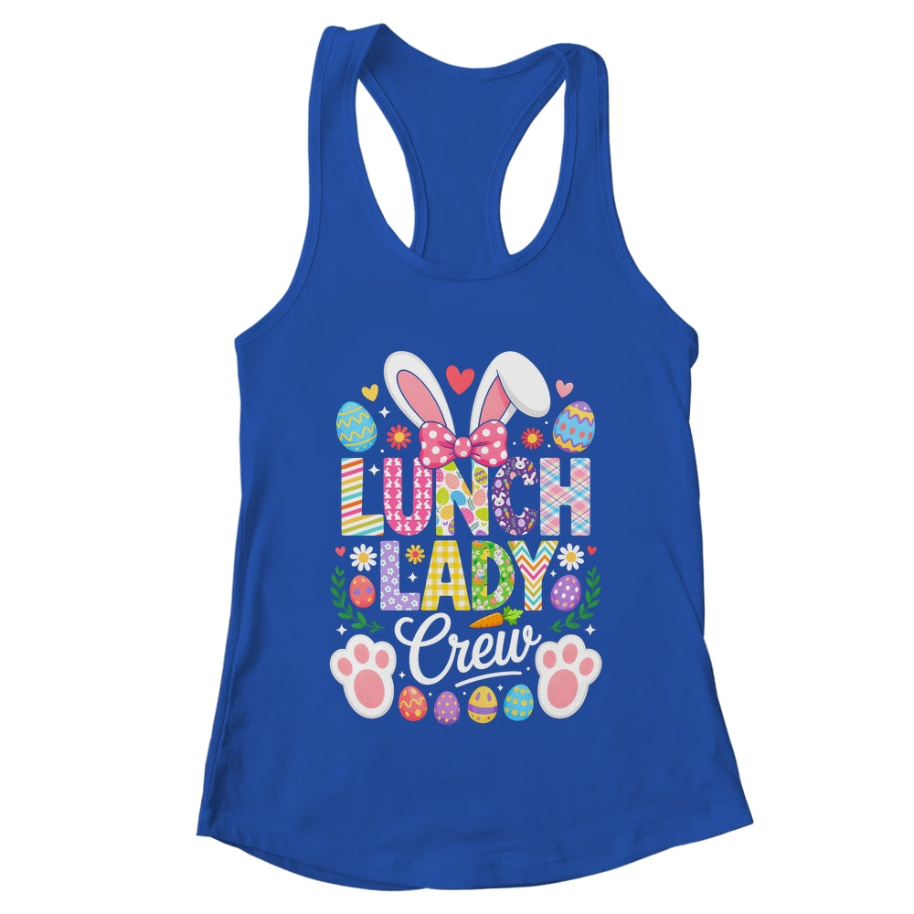 Lunch Lady Crew Cute Bunny Cafeteria Family Easter Day Shirt & Tank Top | teecentury