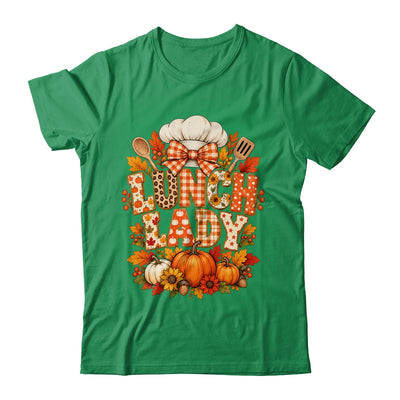Lunch Lady Fall Thanksgiving Pumpkins Thankful Coquette Shirt & Sweatshirt | teecentury