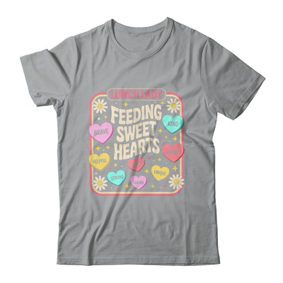 Lunch Lady Valentines Day Retro Cute Cafeteria Sweethearts Shirt & Tank Top | teecentury