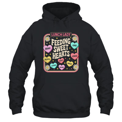 Lunch Lady Valentines Day Retro Cute Cafeteria Sweethearts Shirt & Tank Top | teecentury